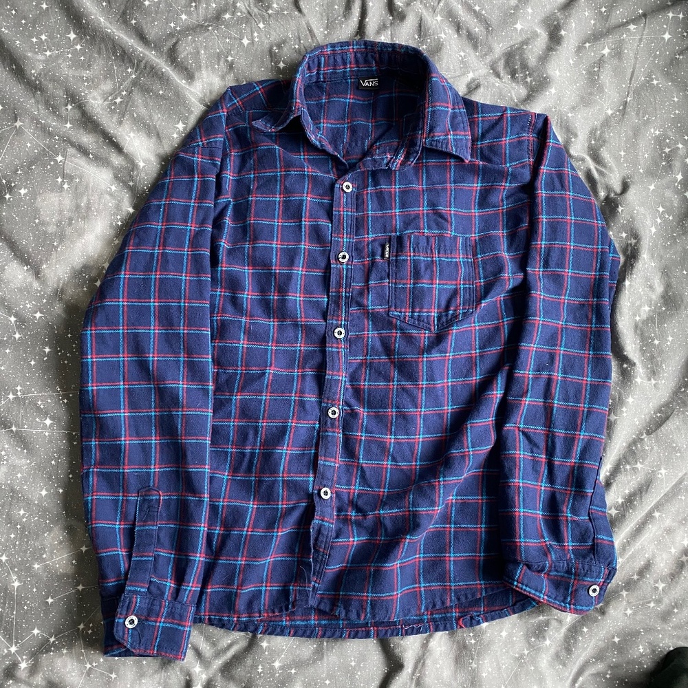 Vans Plaid Button-Up